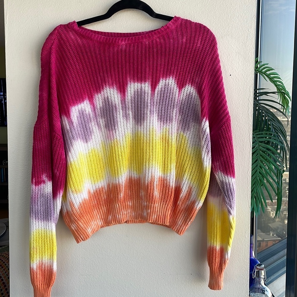 Wild Fable tie dye sweater